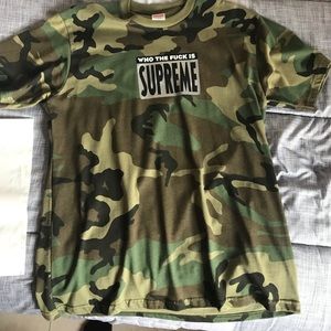 who the f**k is supreme tee